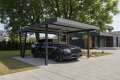 Ogłoszenie - Carport V PREMIUM 4,5x5m - Wypełnienie panelami - Wiata samochodowa - antracyt ID1187. Miniaturka 3