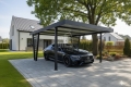 Ogłoszenie - Carport V PREMIUM 4x5m - Wypełnienie panelami - Wiata samochodowa - antracyt ID1192. Miniaturka 5