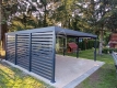 Ogłoszenie - CarPort PREMIUM - wiata samochodowa 6x6 - antracyt - dodatkowa zabudowa ID1035. Miniaturka 4