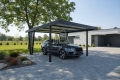 Ogłoszenie - Carport V PREMIUM 4x5m - Wypełnienie panelami - Wiata samochodowa - antracyt ID1192. Miniaturka 4