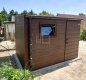 Ogłoszenie - Schowek domek ogrodowy 3x2m - drzwi - okno  dach spad w przód rynna  ID1051. Miniaturka 3