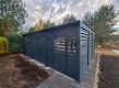 Ogłoszenie - CarPort PREMIUM - wiata samochodowa 6x6 - antracyt - dodatkowa zabudowa ID1062. Miniaturka 5