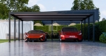 Ogłoszenie - CarPort PREMIUM - wiata samochodowa 7x5 - antracyt ID1027. Miniaturka 4