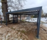Ogłoszenie - Carport PREMIUM - Wiata samochodowa 5x5 - antracyt - dodatkowa zabudowa ID1157. Miniaturka 6