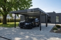 Ogłoszenie - Carport V PREMIUM 4,5x4,5m - Wypełnienie panelami - Wiata samochodowa - antracyt ID1183. Miniaturka 4