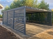 Ogłoszenie - CarPort PREMIUM - wiata samochodowa 6x6 - antracyt - dodatkowa zabudowa ID1062. Miniaturka 6