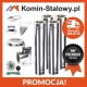 Ogłoszenie - Komin systemowy Stalowy Izolowany - Dwuścienny Zewnętrzny - Fi 130/190 - 4 m, gr. 0,8 mm - Szybka Realizacja. Miniaturka 1