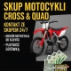 Ogłoszenie - SKUP MOTOCYKLI CROSS CROSSY CROSSÓW ENDURO QUADÓW -SPRAWNYCH I USZKODZNYCH-. Miniaturka 4