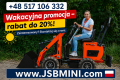 Ogłoszenie - Mini Ładowarka kołowa przegubowa łamana MS-L116KN JSB - Nowa 2025. Miniaturka 1