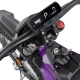 Ogłoszenie - Skuter CROSS elektryczny BILI BIKE eMUD, fioletowy. Miniaturka 5