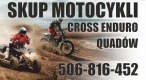 Ogłoszenie - SKUP MOTOCYKLI CROSS CROSSY CROSSÓW ENDURO QUADÓW -SPRAWNYCH I USZKODZNYCH-. Miniaturka 1