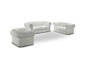Ogłoszenie - Komplet w skórze CHESTERFIELD SZEROKI -  Angielski styl. Miniaturka 2