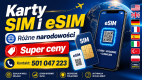 Ogłoszenie - Karty SIM prepaid NL CZ DE oraz polskie SIM i eSIM szybkie uruchomienie. Miniaturka 1