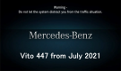 Ogłoszenie - Aktualizacja map Mercedes Vito Audio 40 EU 2025. Miniaturka 1