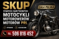 Ogłoszenie - SKUP STARYCH ZABYTKOWYCH MOTOCYKLI MOTOROWERÓW MOTORÓW MOTORY ODKUP GOTÓWKA. Miniaturka 1