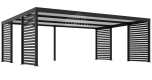 Ogłoszenie - CarPort PREMIUM - wiata samochodowa 7x5 - antracyt - dodatkowa zabudowa TS1110. Miniaturka 1