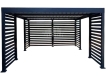 Ogłoszenie - CarPort PREMIUM - wiata samochodowa 4x6 - antracyt - dodatkowa zabudowa TS1112. Miniaturka 1