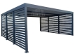Ogłoszenie - CarPort PREMIUM - wiata samochodowa 6x6 - antracyt - dodatkowa zabudowa TS1113. Miniaturka 1