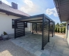 Ogłoszenie - CarPort PREMIUM - wiata samochodowa 4x6 - antracyt - dodatkowa zabudowa TS1112. Miniaturka 3