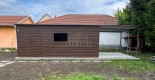 Ogłoszenie - Schowek - domek ogrodowy 6x3m - wiata 3m - drzwi - otwór na okno - drewnopodobny - dach spad w bok TS1136. Miniaturka 2