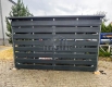 Ogłoszenie - Wiata śmietnikowa 4x2m Antracyt - furtka TS1139. Miniaturka 2