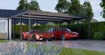 Ogłoszenie - CarPort PREMIUM - wiata samochodowa 7x5 - antracyt TS1109. Miniaturka 6
