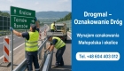 Ogłoszenie - Oznakowanie dróg Małopolska. Miniaturka 1