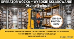 Ogłoszenie - Operator wózka widłowego wysoki skład/Berlin/bezpłatne ogłoszenie. Miniaturka 1