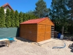 Ogłoszenie - Domek Narzędziowy Blaszany 4x5 z Wiatą Panelową Złoty Dąb. Miniaturka 4