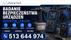 Ogłoszenie - PomiarTech - protokoły honorowane przez Sanepid i Inspekcję Pracy w Szczecinie. Miniaturka 1