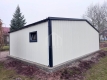 Ogłoszenie - Garaż blaszany 6x6 + wiata 3x6 brama segmentowa drzwi okno blachodachówka rynny SO193. Miniaturka 4