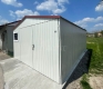 Ogłoszenie - Garaż blaszany 5x6m - brama dwuskrzydłowa - 2x okno - biały - wiśnia - dach dwuspadowy TS1312. Miniaturka 2