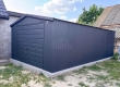 Ogłoszenie - Garaż blaszany 5x7m - brama uchylna - drzwi - antracyt - dach dwuspadowy TS1331. Miniaturka 3
