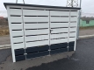 Ogłoszenie - Wiata śmietnikowa spad tył 2,6x1,2m biały + antracyt Schowek ogrodowy TS1347. Miniaturka 3