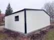 Ogłoszenie - Garaż blaszany 6x6 + wiata 3x6 brama segmentowa drzwi okno blachodachówka rynny dach TS1281. Miniaturka 3