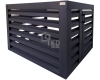 Ogłoszenie - Osłona klimatyzatora – pompy ciepła 90x50x70 cm antracyt – drzwiczki TKD442. Miniaturka 1
