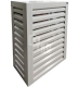 Ogłoszenie - Osłona klimatyzatora – pompy ciepła 100x40x150 cm biały TKD445. Miniaturka 1