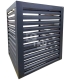 Ogłoszenie - Osłona klimatyzatora – pompy ciepła 100x60x160 cm antracyt TKD446. Miniaturka 1