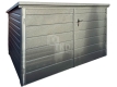 Ogłoszenie - Box rowerowy – schowek Moto-Box 2×1,3m – antracyt TKD451. Miniaturka 1