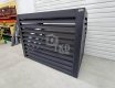 Ogłoszenie - Osłona klimatyzatora – pompy ciepła 110x60x80cm cm antracyt TKD447. Miniaturka 3