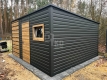 Ogłoszenie - Schowek - domek ogrodowy 2,3x3m - wiata 1,5m - drzwi - okno drewnopodobny TKD427. Miniaturka 3