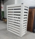 Ogłoszenie - Osłona klimatyzatora – pompy ciepła 100x40x150 cm biały TKD445. Miniaturka 4