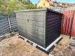 Ogłoszenie - Box rowerowy – schowek Moto-Box 2×1,3m – antracyt TKD451. Miniaturka 4