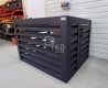 Ogłoszenie - Osłona klimatyzatora – pompy ciepła 90x50x70 cm antracyt – drzwiczki TKD442. Miniaturka 5