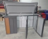 Ogłoszenie - Zabudowa koszy na śmieci wiata śmietnikowa obudowa kubłów 177x65x110 cm 3x120L antracyt + jasny orzech TKD449. Miniaturka 3