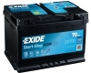 Ogłoszenie - Akumulator AGM 70Ah 760A Exide EK700. Miniaturka 1