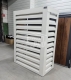 Ogłoszenie - Osłona klimatyzatora – pompy ciepła 100x40x150 cm biały GP705. Miniaturka 3