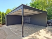 Ogłoszenie - Wiata samochodowa CarPort 6x6 - rynna - dach spad w tył  GP662. Miniaturka 4
