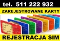 Ogłoszenie - Działające karty SIM zarejestrowane startery SIM działające prepaid polskie eSIM Tychy. Miniaturka 1