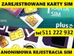 Ogłoszenie - Polskie zarejestrowane karty SIM startery telefoniczne prepaid czeska karta SIM starter Elbląg eSIM. Miniaturka 1